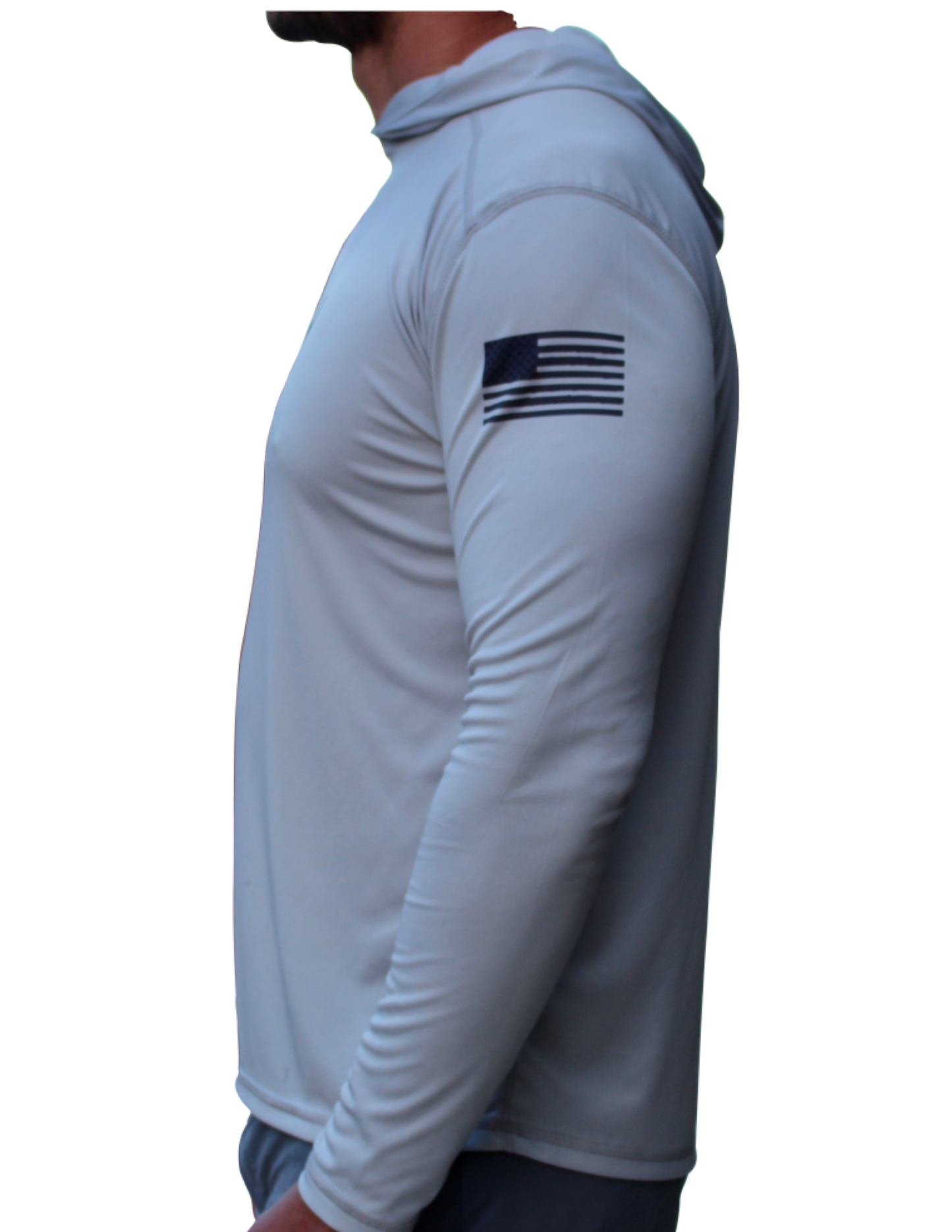 Slacked Off Performance Hoodie in Grey