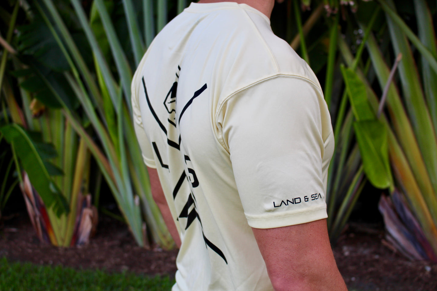 Land & Sea High Performance T-Shirt (light yellow)